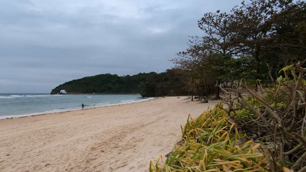 A beach in Boracay