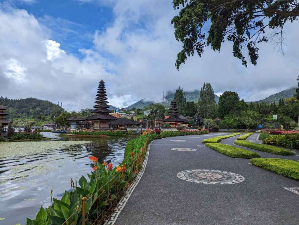 Ulun Danu Beratan Temple in North Bali