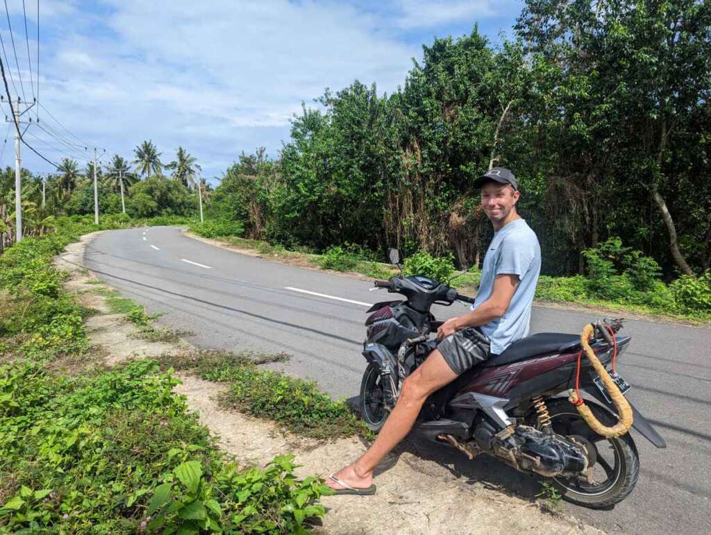 Driving in west sumbawa