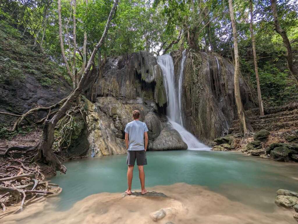 Semporon Tangkel waterfall in Sumbawa