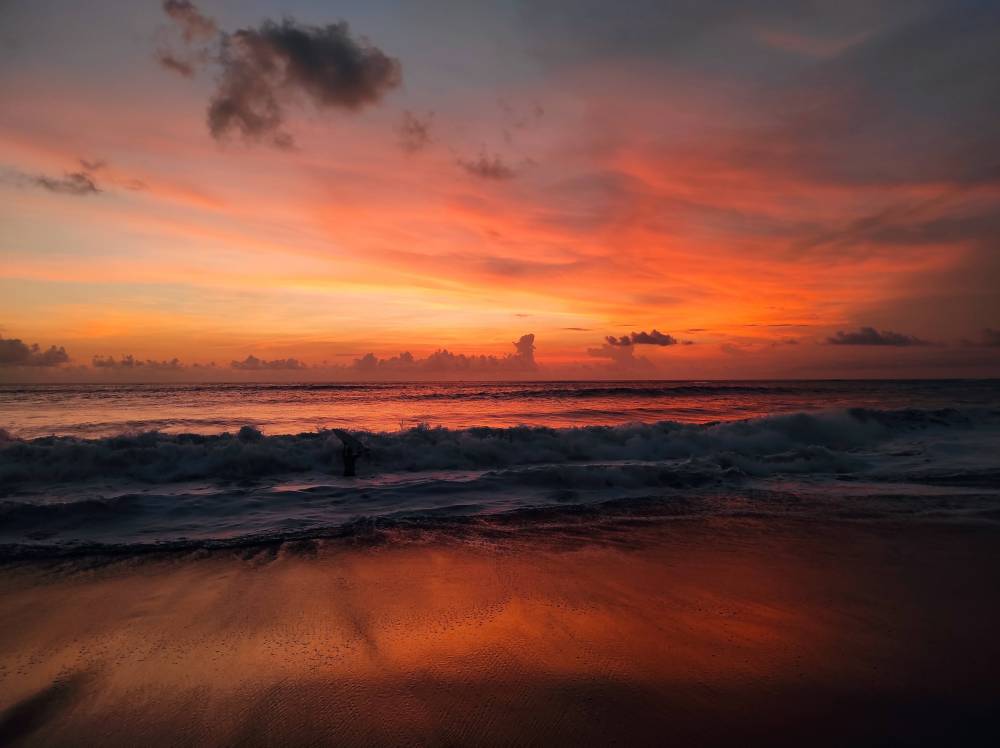 sunsets in bali