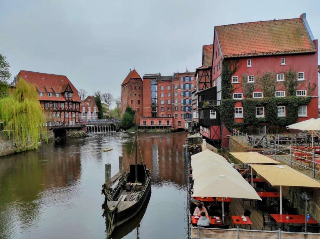 Old Crane in the Lüneburg harbor