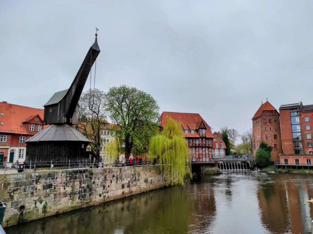 Old Crane in the Lüneburg harbor
