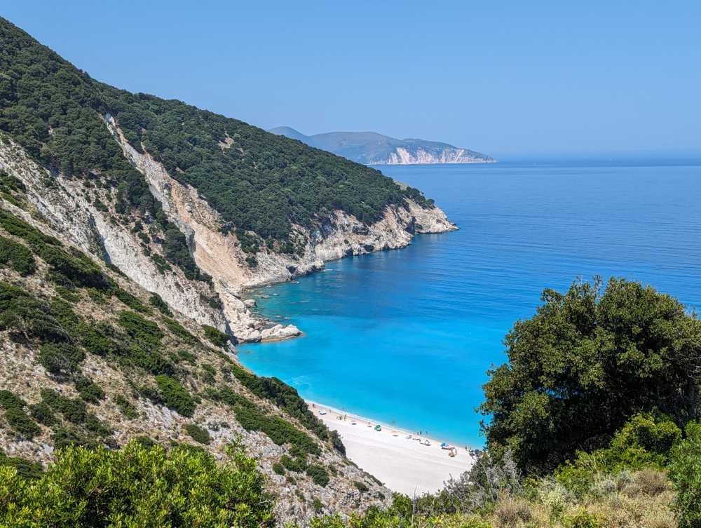 Myrtos Beach: Where Turquoise Waters and Dramatic Cliffs Meet
